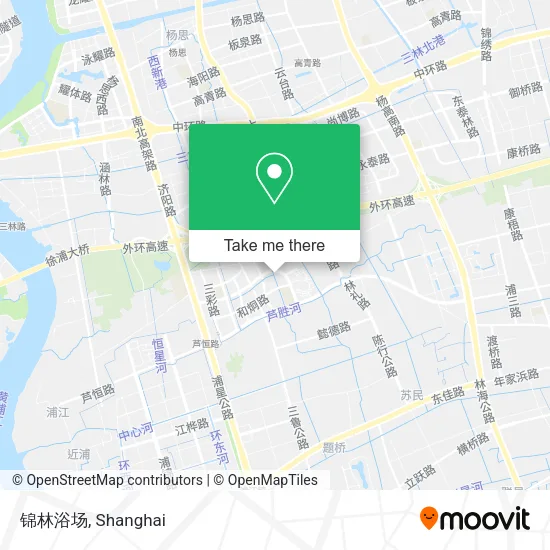 锦林浴场 map