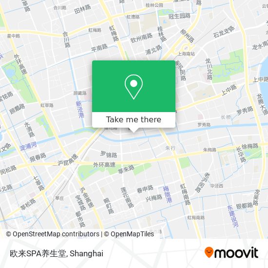 欧来SPA养生堂 map