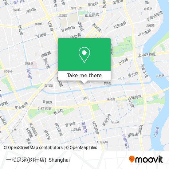 一泓足浴(闵行店) map