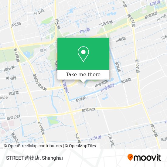 STREET购物店 map