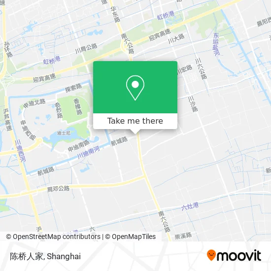 陈桥人家 map
