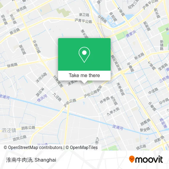 淮南牛肉汤 map