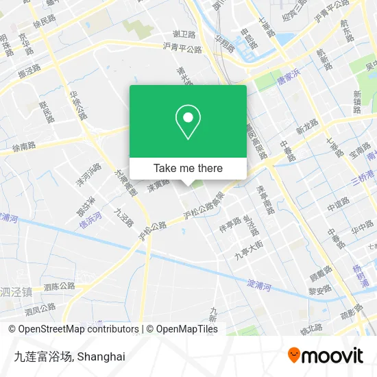 九莲富浴场 map