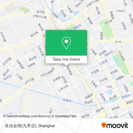 良佳会馆(九亭店) map