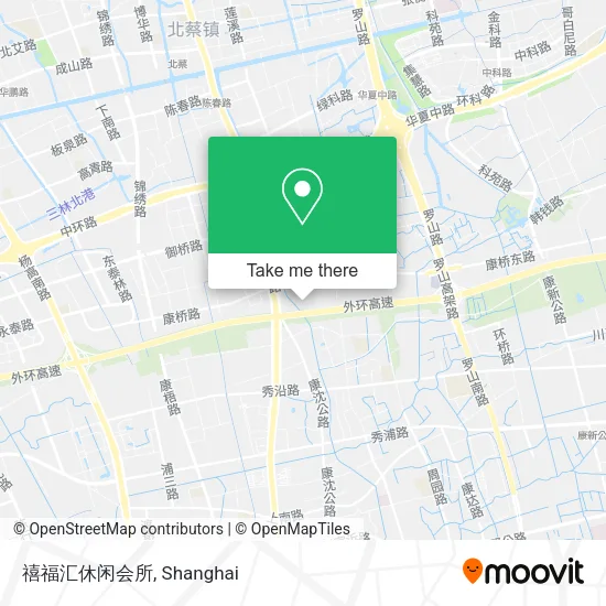 禧福汇休闲会所 map