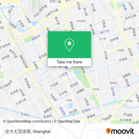 交大七宝浴室 map