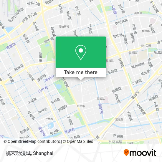 皖宏动漫城 map