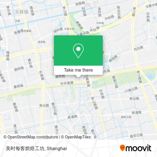 美时每客烘焙工坊 map