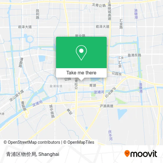 青浦区物价局 map