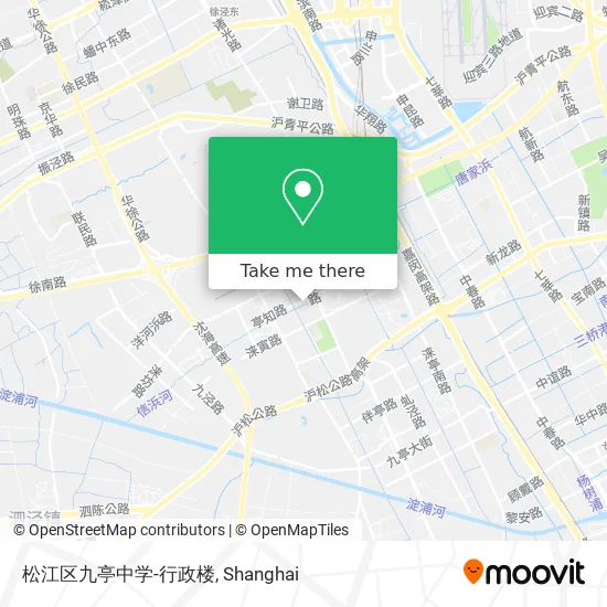 松江区九亭中学-行政楼 map