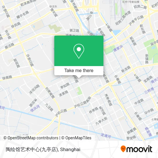 陶绘馆艺术中心(九亭店) map