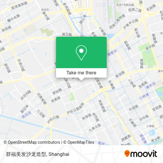 群福美发沙龙造型 map