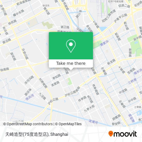 天崎造型(75度造型店) map