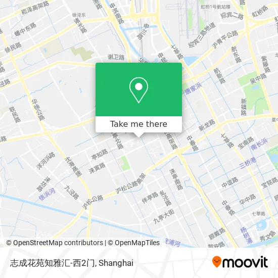 志成花苑知雅汇-西2门 map