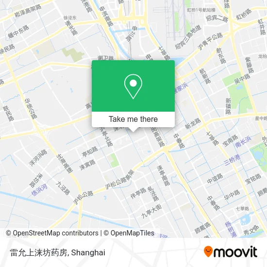 雷允上涞坊药房 map