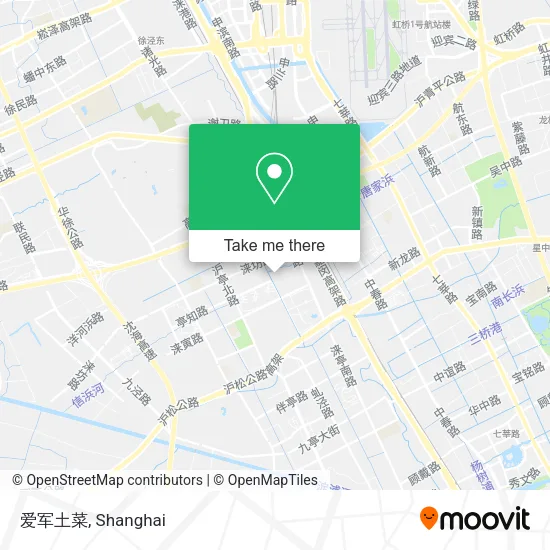 爱军土菜 map