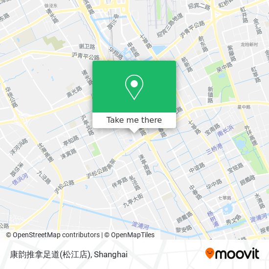 康韵推拿足道(松江店) map