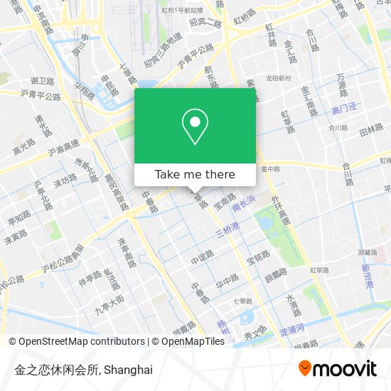 金之恋休闲会所 map