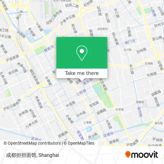 成都担担面馆 map