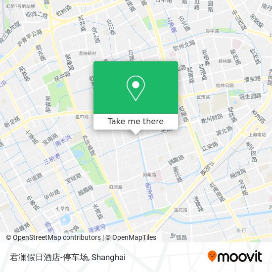 君澜假日酒店-停车场 map