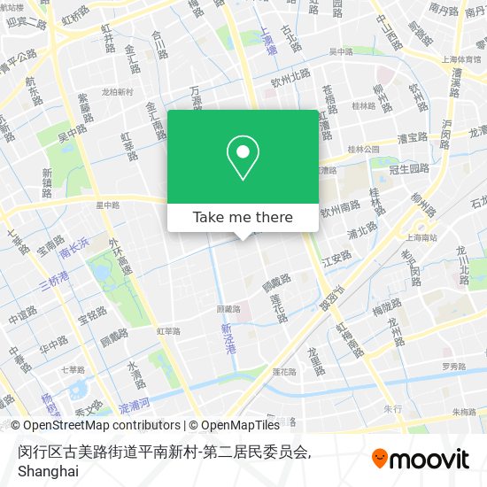 闵行区古美路街道平南新村-第二居民委员会 map
