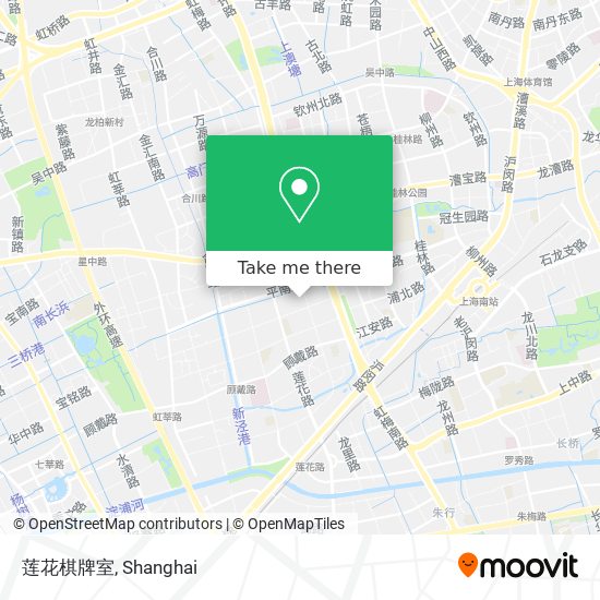 莲花棋牌室 map