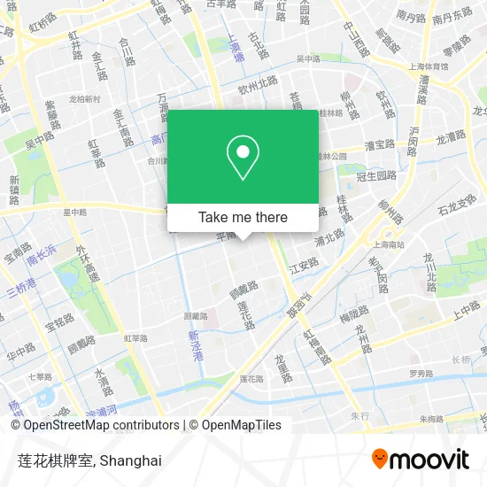 莲花棋牌室 map