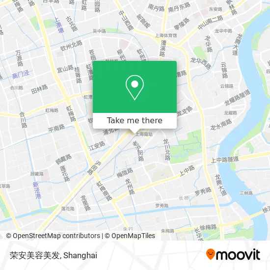 荣安美容美发 map