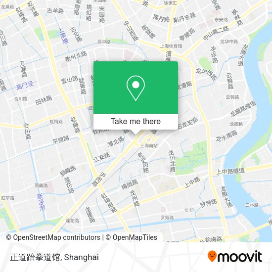 正道跆拳道馆 map