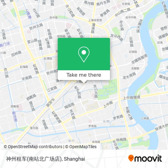 神州租车(南站北广场店) map