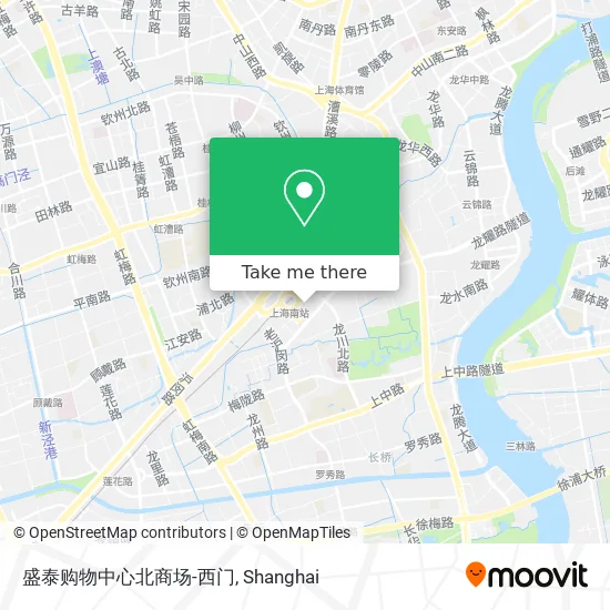 盛泰购物中心北商场-西门 map