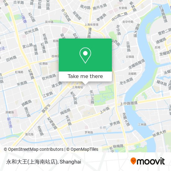 永和大王(上海南站店) map