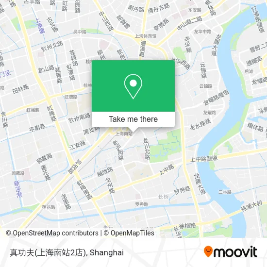 真功夫(上海南站2店) map