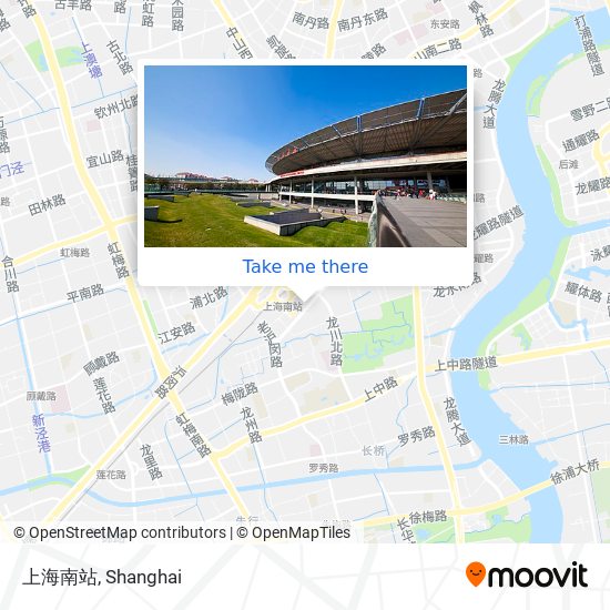 上海南站 map