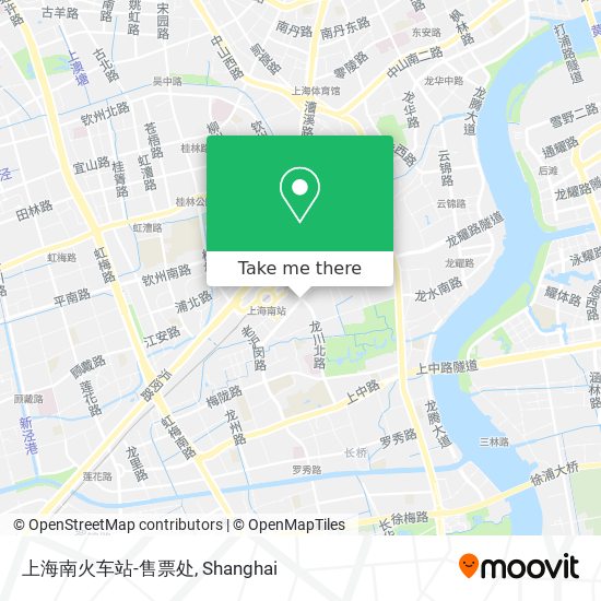 上海南火车站-售票处 map
