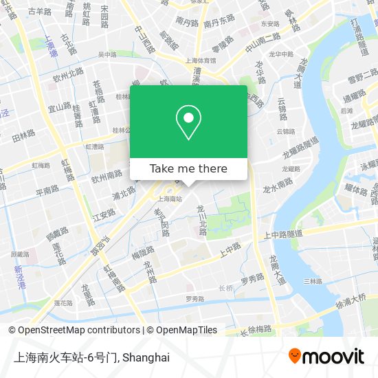 上海南火车站-6号门 map