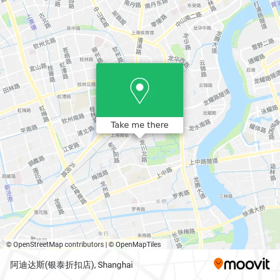 阿迪达斯(银泰折扣店) map