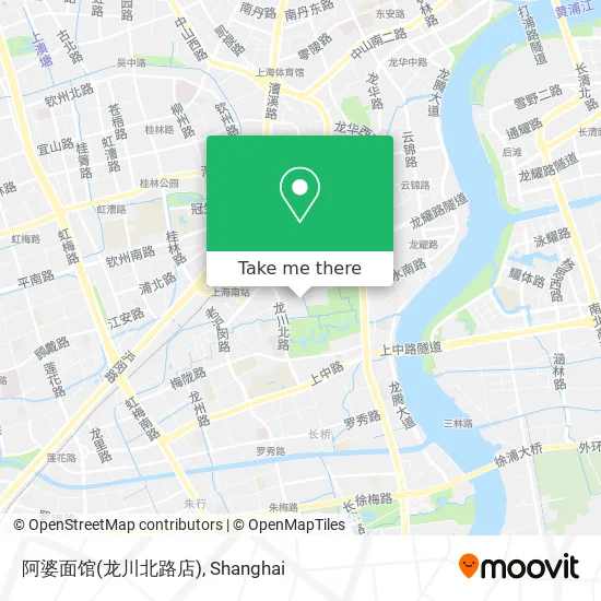阿婆面馆(龙川北路店) map