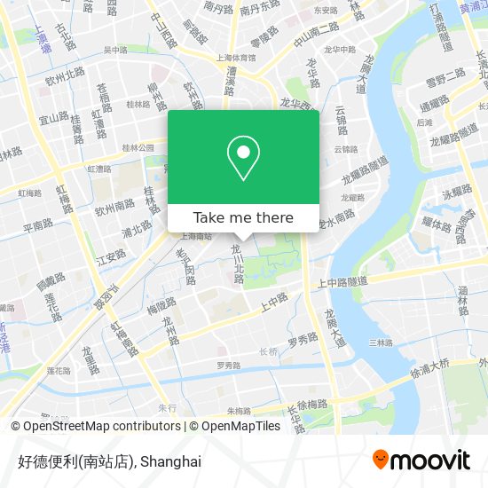 好德便利(南站店) map