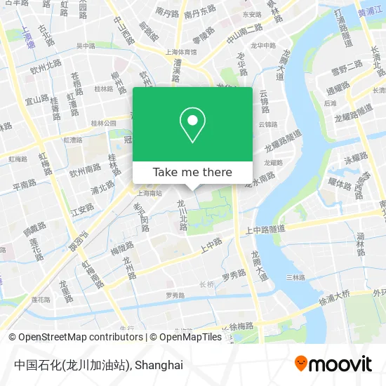 中国石化(龙川加油站) map