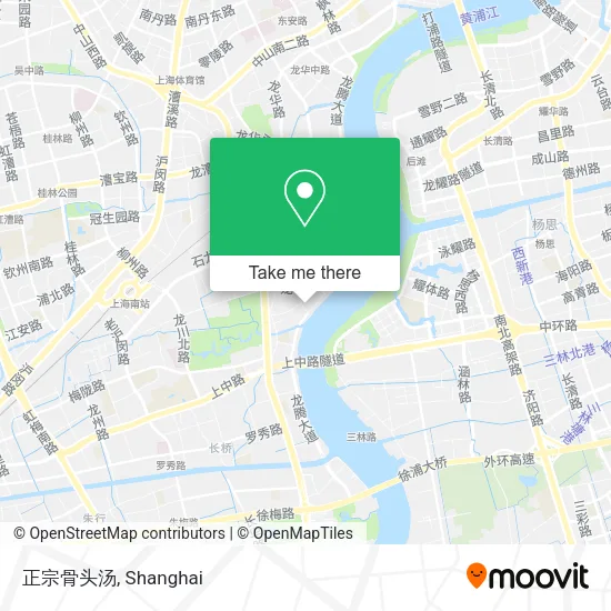 正宗骨头汤 map
