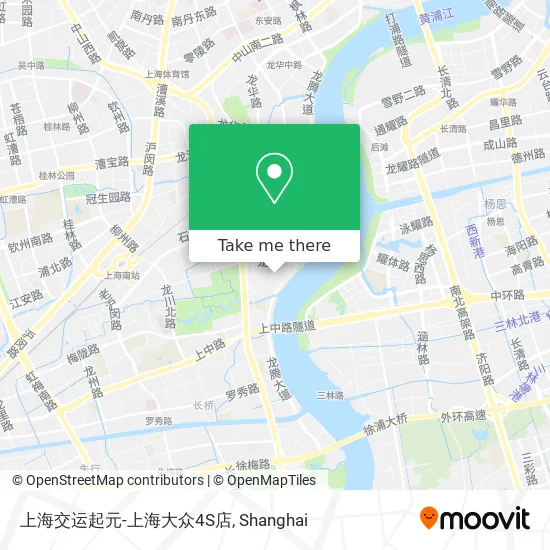 上海交运起元-上海大众4S店 map
