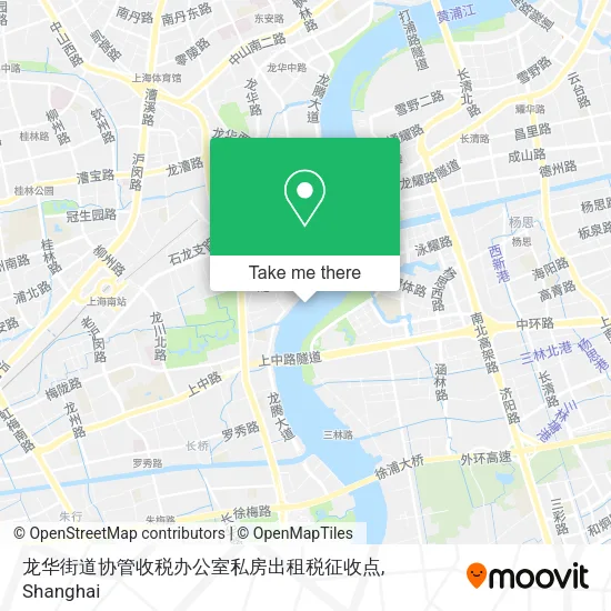 龙华街道协管收税办公室私房出租税征收点 map