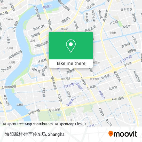 海阳新村-地面停车场 map