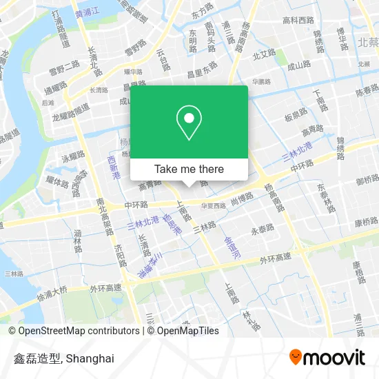 鑫磊造型 map