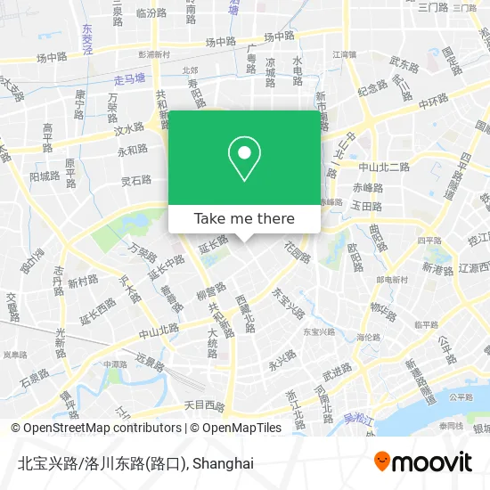 北宝兴路/洛川东路(路口) map