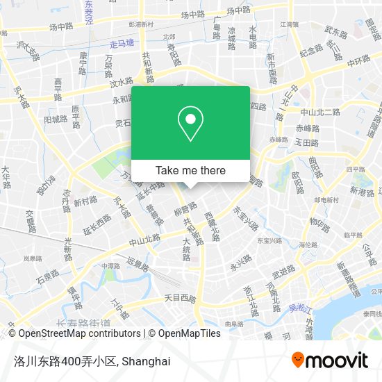 洛川东路400弄小区 map