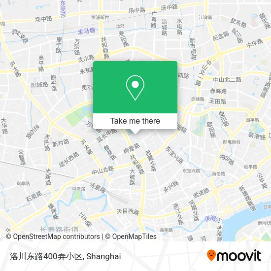 洛川东路400弄小区 map