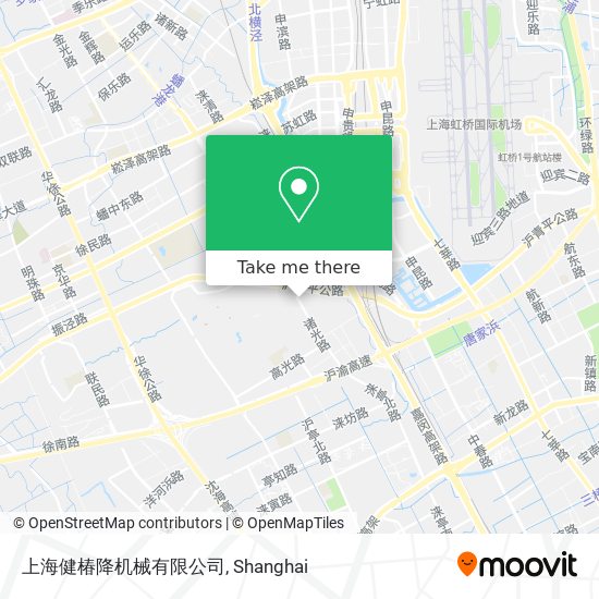 上海健椿降机械有限公司 map