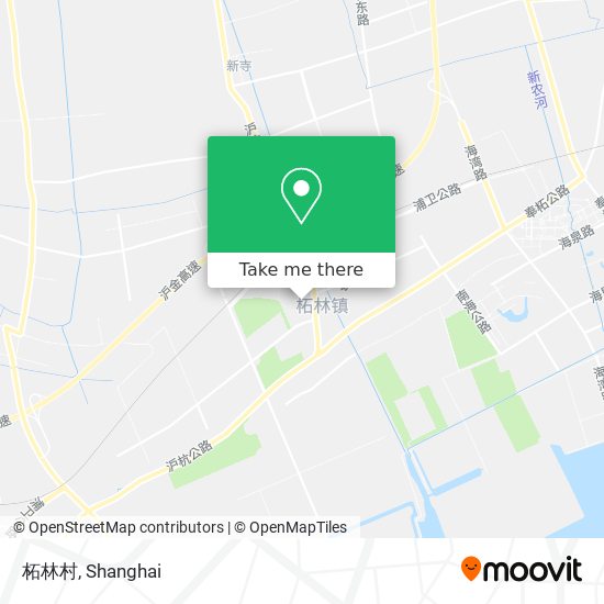 柘林村 map